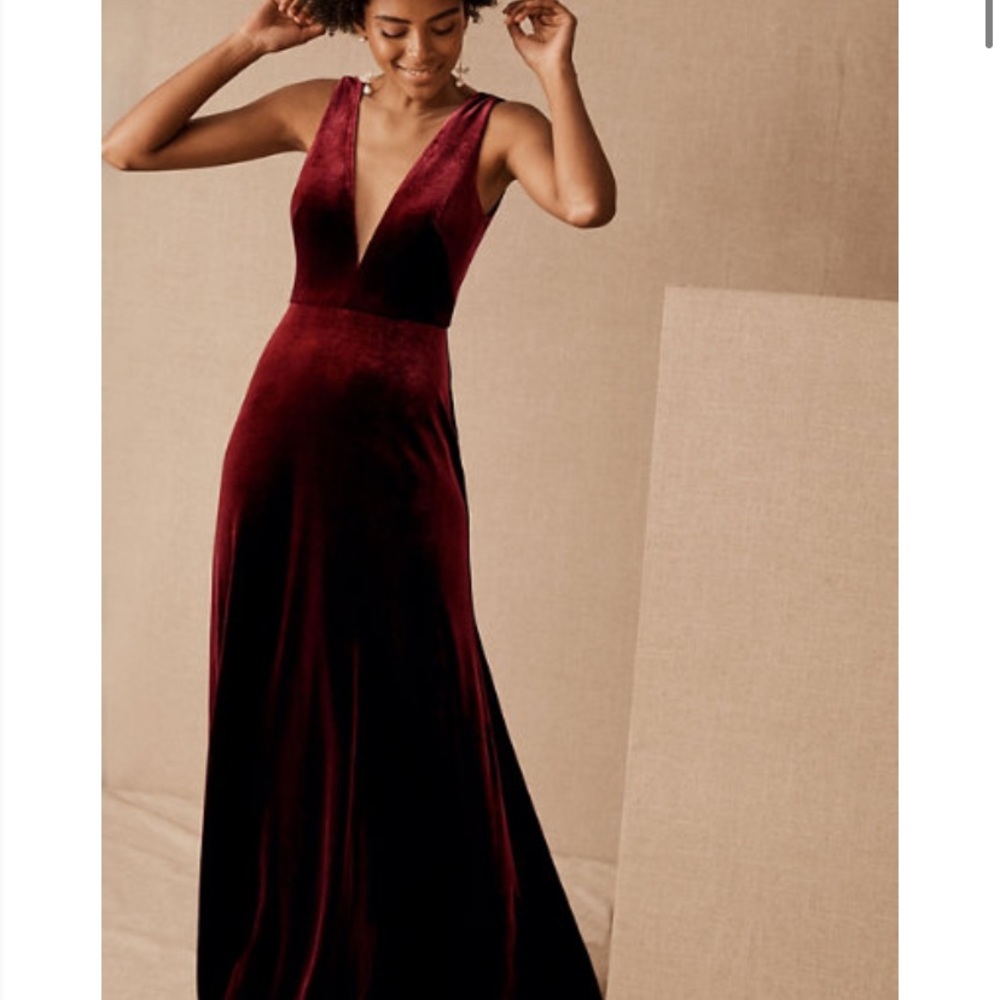 Jenny Yoo collection dark berry size 6